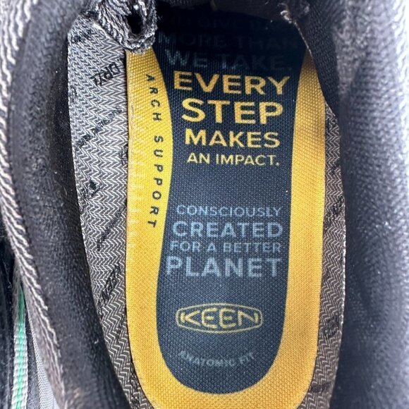 KEEN Targhee Womens Grey Outdoor Arch Support Waterproof Hiking 7 Sneakers - Picture 7 of 8